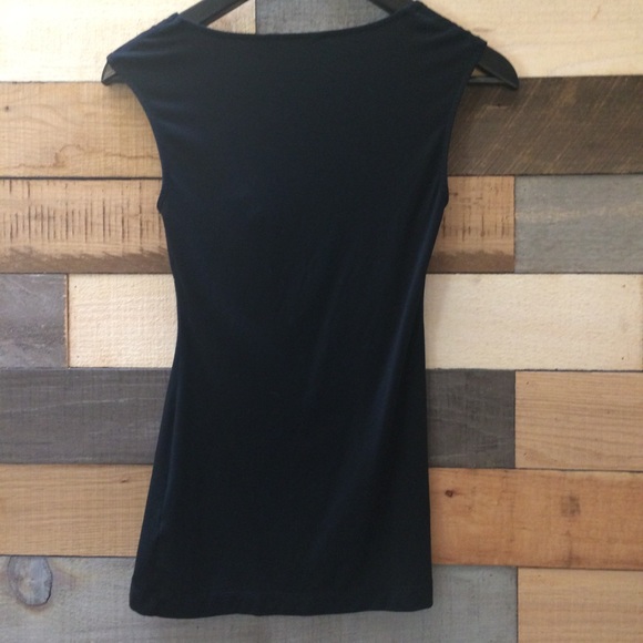 Banana Republic Black Top Sz S - Picture 4 of 7